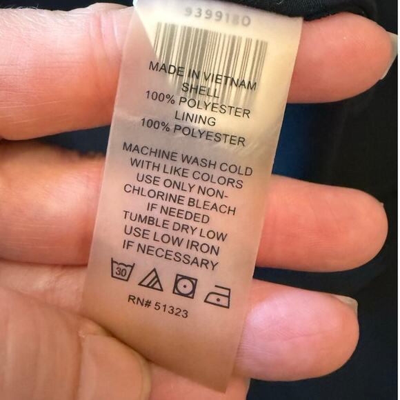 VINCE CAMUTO Black Loose Fit Tank Top Shirt Women size L - Picture 5 of 7